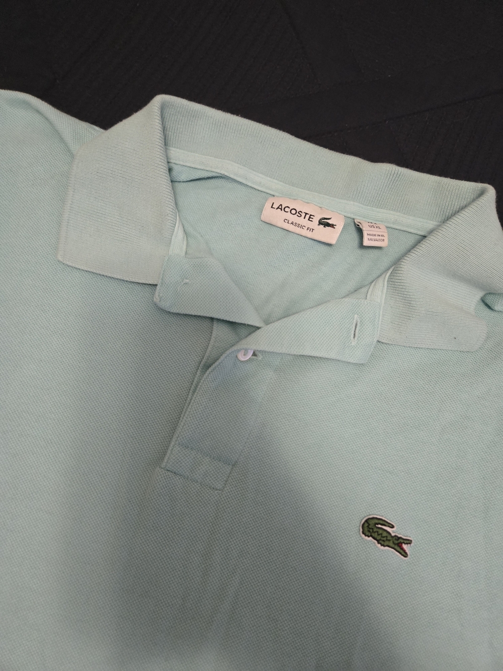 Lacoste Men's Classic Fit Polo - Mint Green